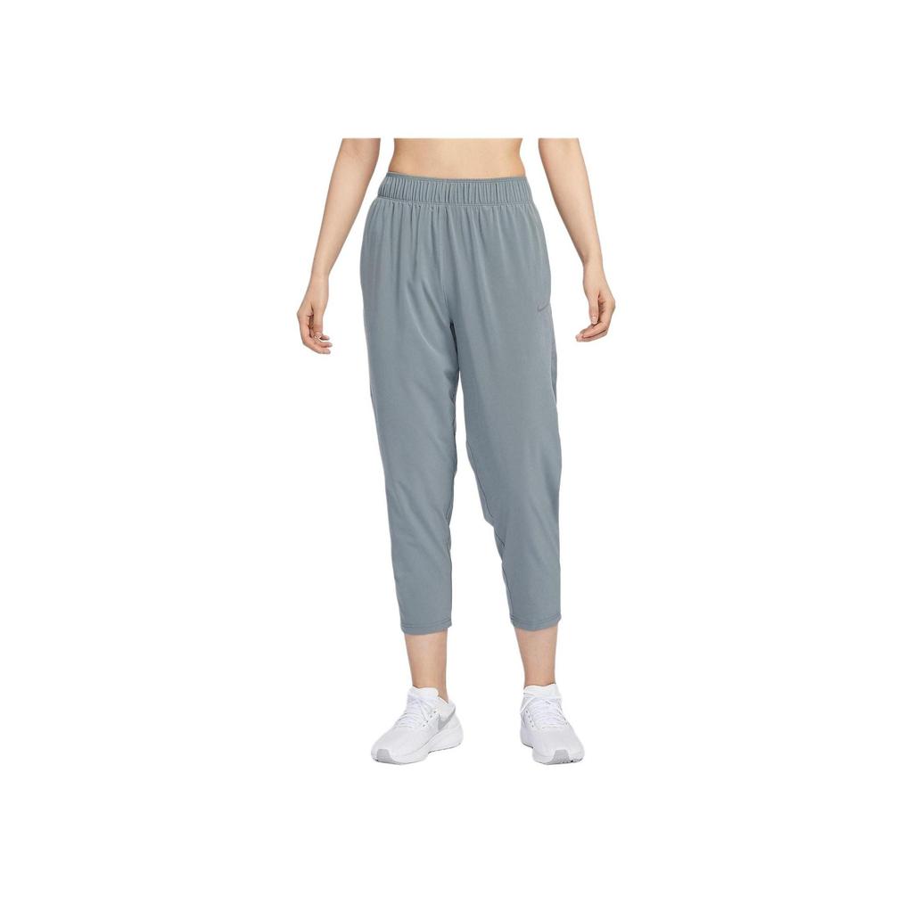 Nike Women's Dri-FIT Fast Mid-Rise 7/8 Tapered Running Pants Smoke Grey FB7030-084