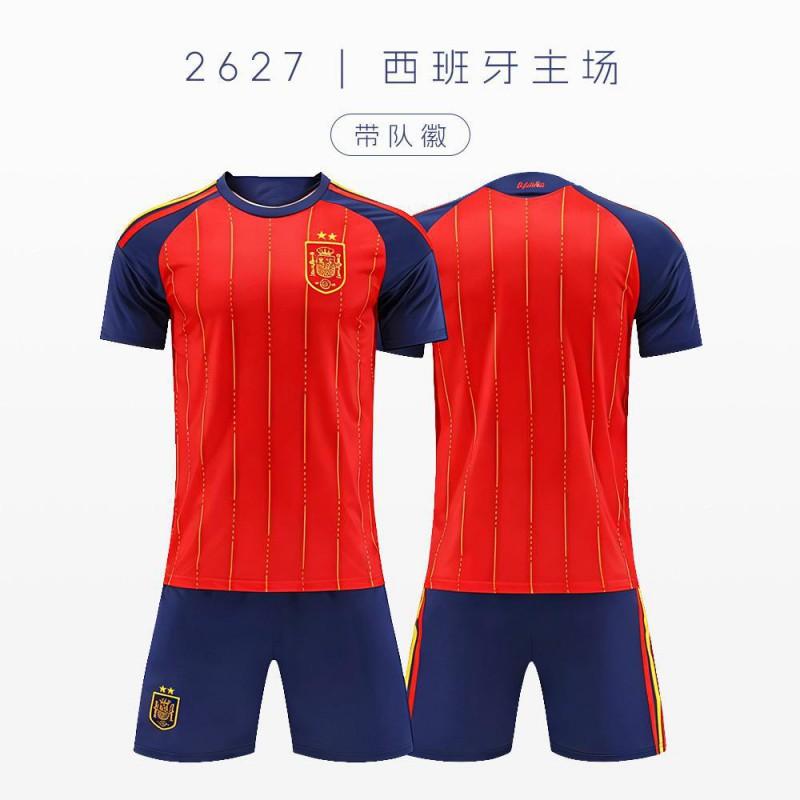 2026 Spain National Team Yamal 19 Soccer Training Jersey Adult Kids Football Suit Sports