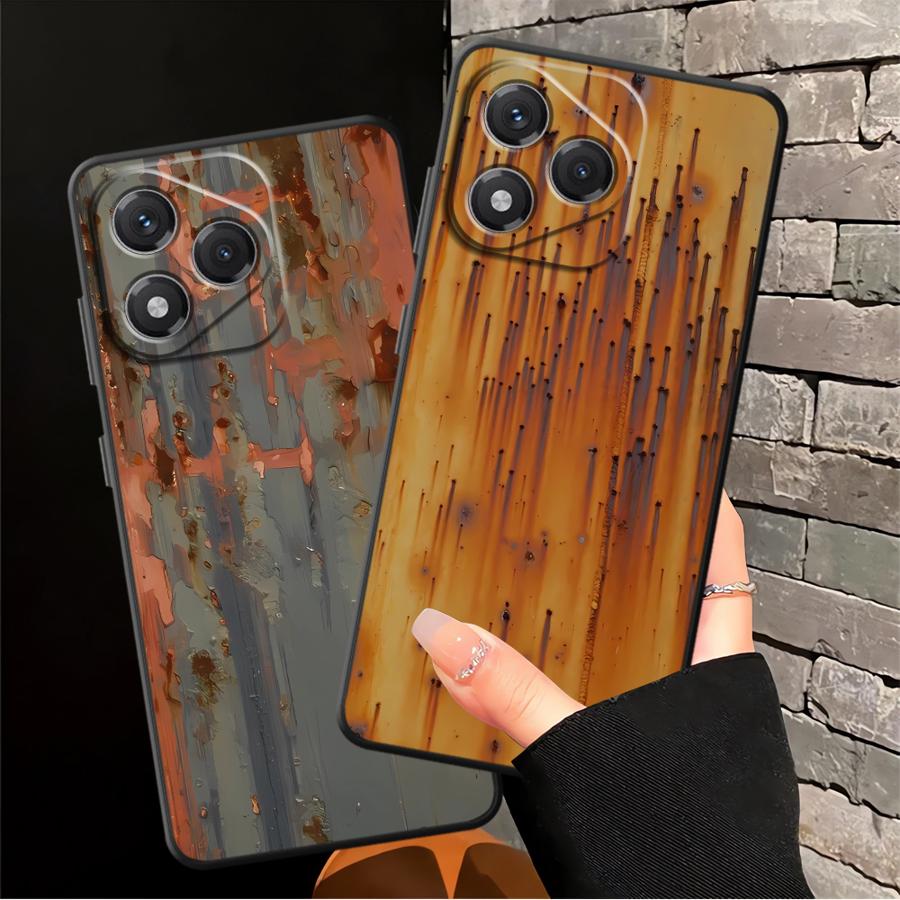 Hülle für Honor X9c X7a X9a 70 8X 90 Lite X9 X8 Funda Handyhülle Retro Rostspuren
