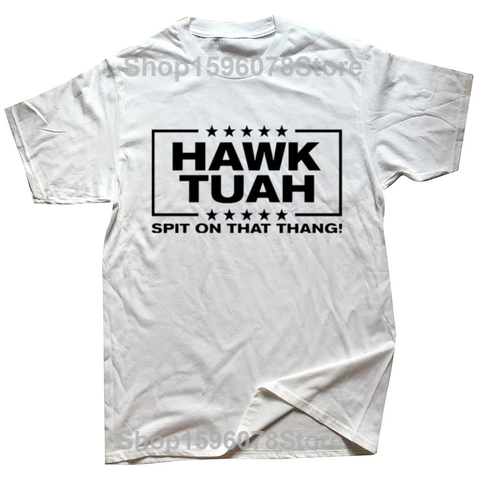 Hawk Tuah Spit on That Thang Tshirt 2024 Funny Men Women Clothing Harajuku T-shirt Unisex Vintage Cotton Tops Graphic T Shirts