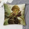MMade In Abyss Doublesided Printed Square Decorative Cushion Cover for Sofa Living Room Home Decor