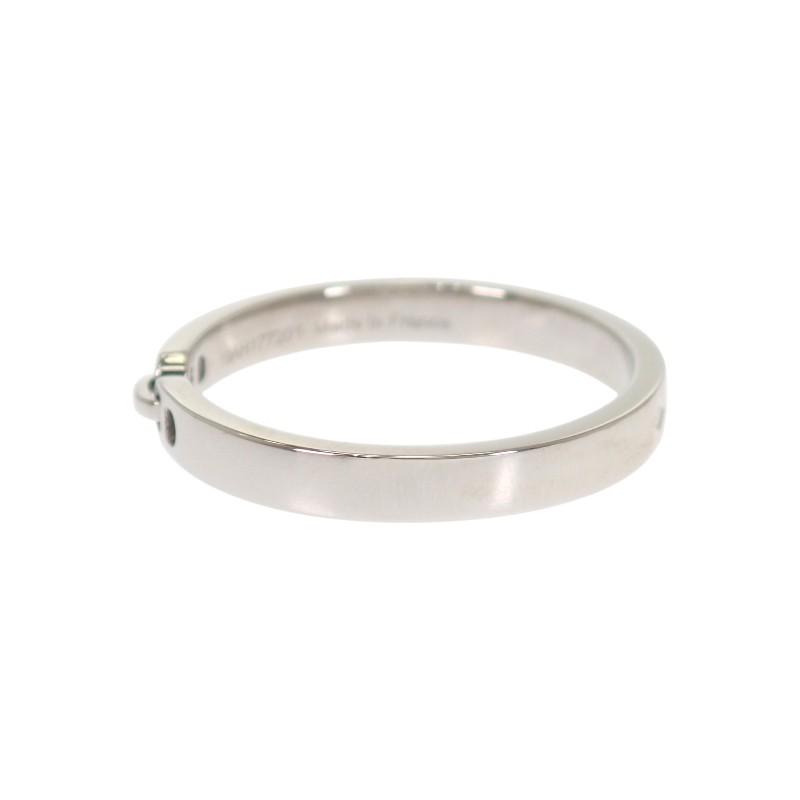 HERMES  #9(JP Size)  ring Pt950Platinum Women