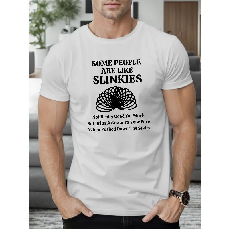 

Print T-Shirt, Tees For Men,Round Neck, Relaxed Fit, Oversized, Cool, Casual, and Fashionable Short Sleeve T-shirt For Summer 4XL білий