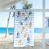 Halloween Bluey Characters Beach Towel Quick-Dry Soft Microfiber Comfortable Lightweight Perfect for Traveling Yoga Camping and Swimming