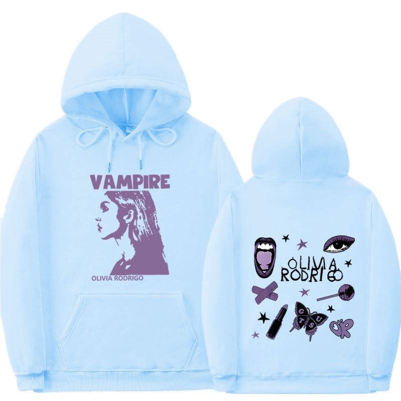 Felpa con cappuccio Guts Olivia Rodrigo, maglione sportivo a coste fondo autunno e inverno da uomo e da donna