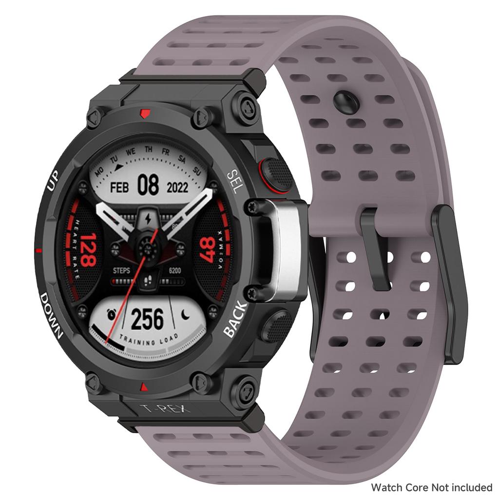 Breathable Silicone Strap for Huami Watch Amazfit T-Rex 3 T-Rex2 Sport Band for Amazfit T-Rex Pro/ultra Martwatch Bracelet