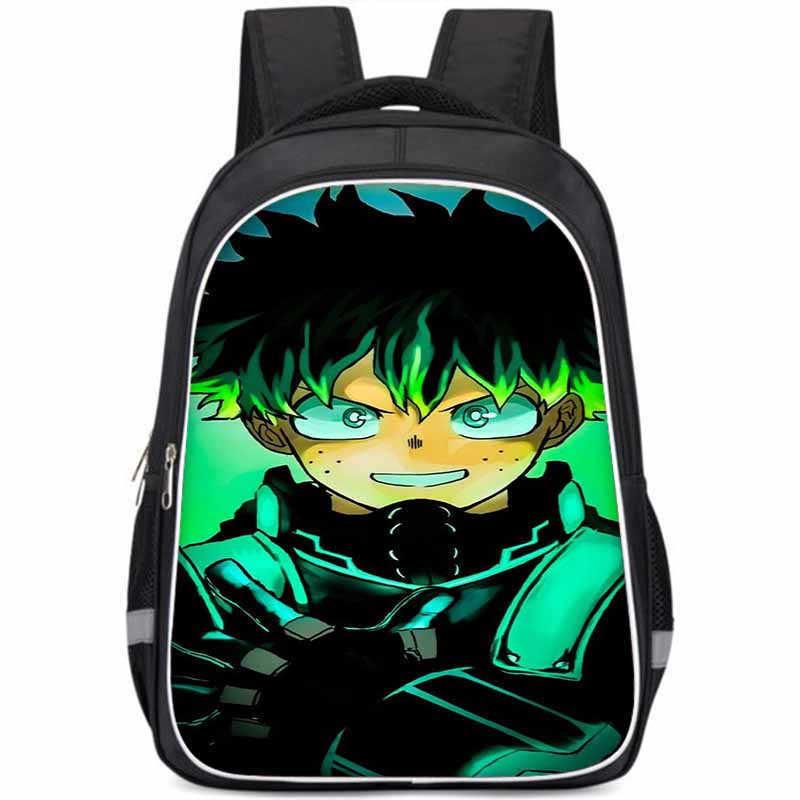 My Hero Academia Large Capacity Lightweight Oxford Fabric Backpack For Kids