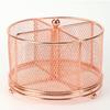 Hollowed-out Makeup Brush Storage Bucket 4 Compartments Desktop Storage Container  Girl Gift