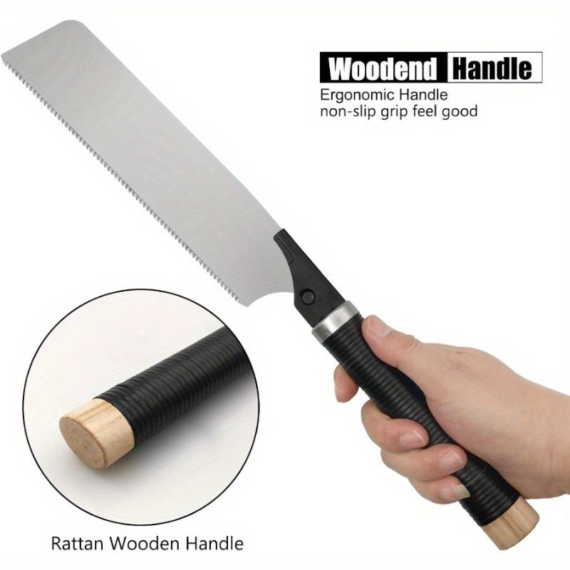 1PC Japanese Pull Saw 10 Inch Hand Saw with Detachable Single Edge Blade Wood Handsaw for Woodworking Tools