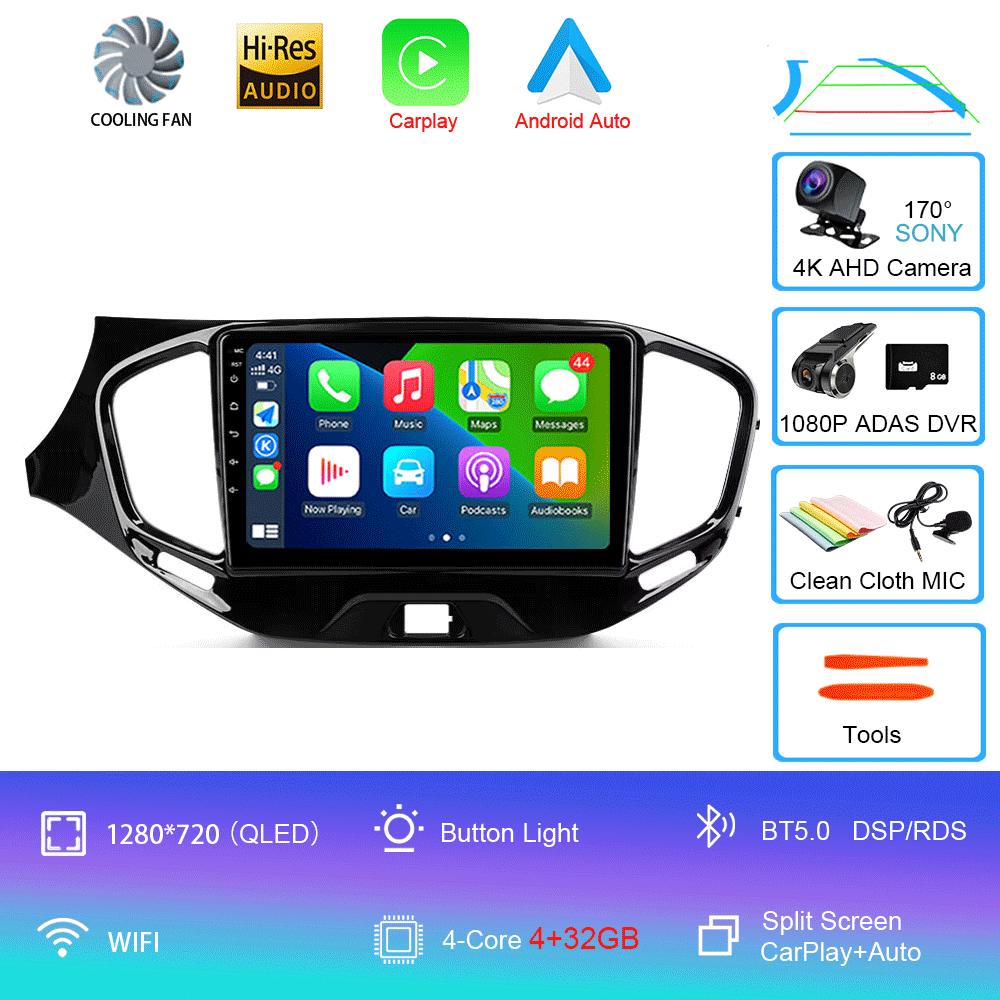 Android 14 Car Radio For LADA Vesta Cross Sport 2015-2022 Multimedia Video Player Navigation Stereo