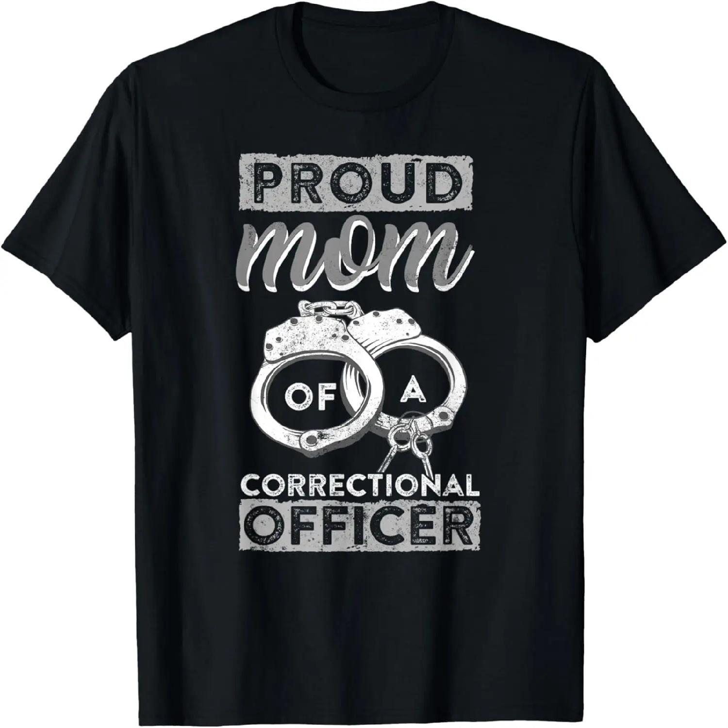 Proud Mom Of A Correctional Officer T-Shirt XXXXXL разноцветный