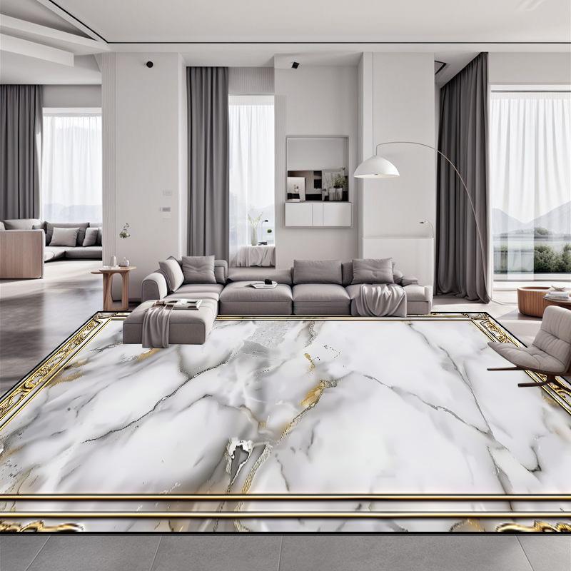 Πολυτελές Σκανδιναβικό Χαλί Μεγάλης Επιφάνειας για Σαλόνι, Διακόσμηση Καναπέ, Τραπεζάκι Καφέ, Χαλιά, Σπίτι, Υπνοδωμάτιο, Λόμπι Ξενοδοχείου, Αντιολισθητικό Πατάκι Δαπέδου