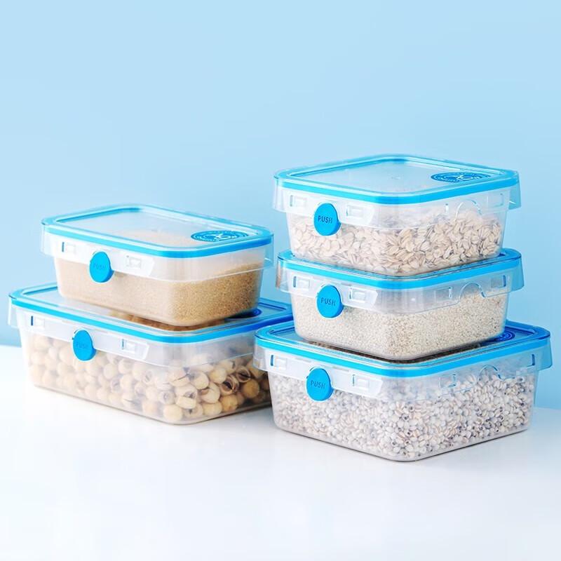 Tea Flower Anti-bacterial Refrigerator Food Storage Box
