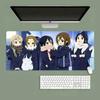 Anime K-ON Mouse Pad Computer Mat Deskpad Laptop Keyboard Mat Office Large Landscape Mousepad