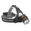 Rechargeable Headlamp High Brightness Adjustable Zoom Lightweight Waterproof Head Flashlight for Outdoor Night Fishing
