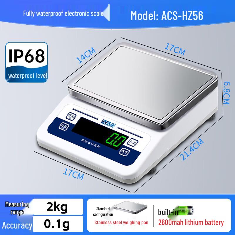 Haozhan IP68 Waterproof Digital Precision Scale