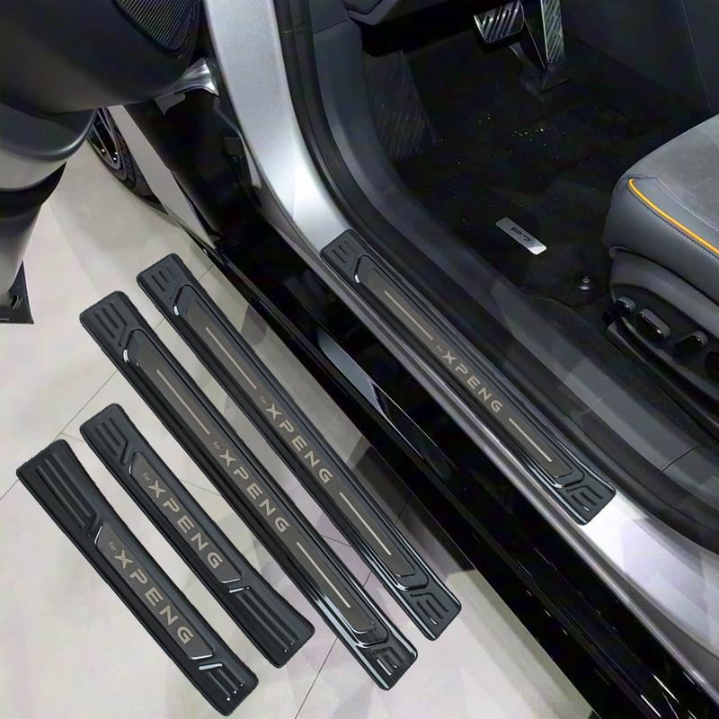 Für Xpeng P7 2025 Auto Türschweller Kratzschutzleiste Schutz Zubehör Edelstahl Kratzfest Schutz Verkleidung Styling Aufkleber 4 STK
