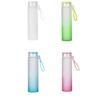 400ML Glass Water Bottle Sport Outdoor Camping Hydration Kettle Cup BPA Free