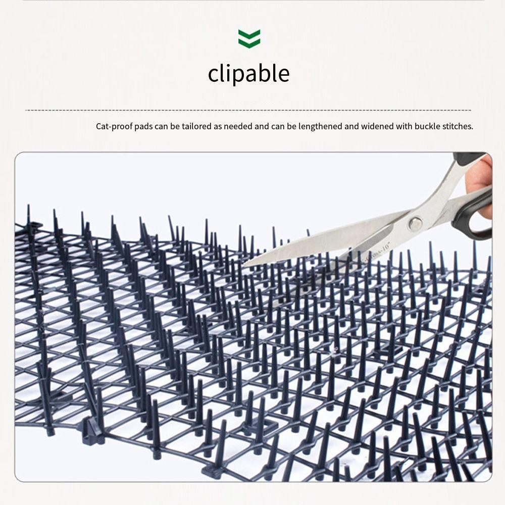 Ağ Kedi Kovucu Dikenli Mat 2m/4m Kedi Caydırıcı Mat Dayanıklı Kedi Kazma Önleyici Durdurucu Çit