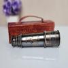 Barlow'lu Korsan Spyglass Vintage Teleskop, El Yapımı Denizcilik Aleti, Doğum Günü Hediyesi, Hediye Kutusuyla Denizcilik Dekor Monoküler