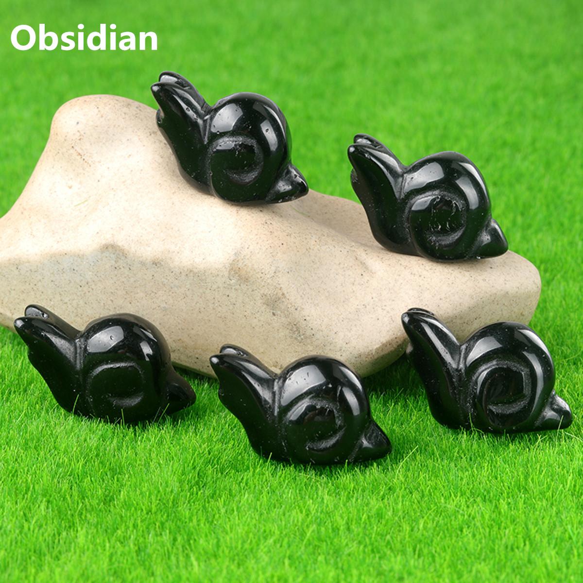 

1 шт. Камень Маленький Орнамент Натуральный Камень Резной Улитка Украшение Для Дома 24-28 мм 24-28mm