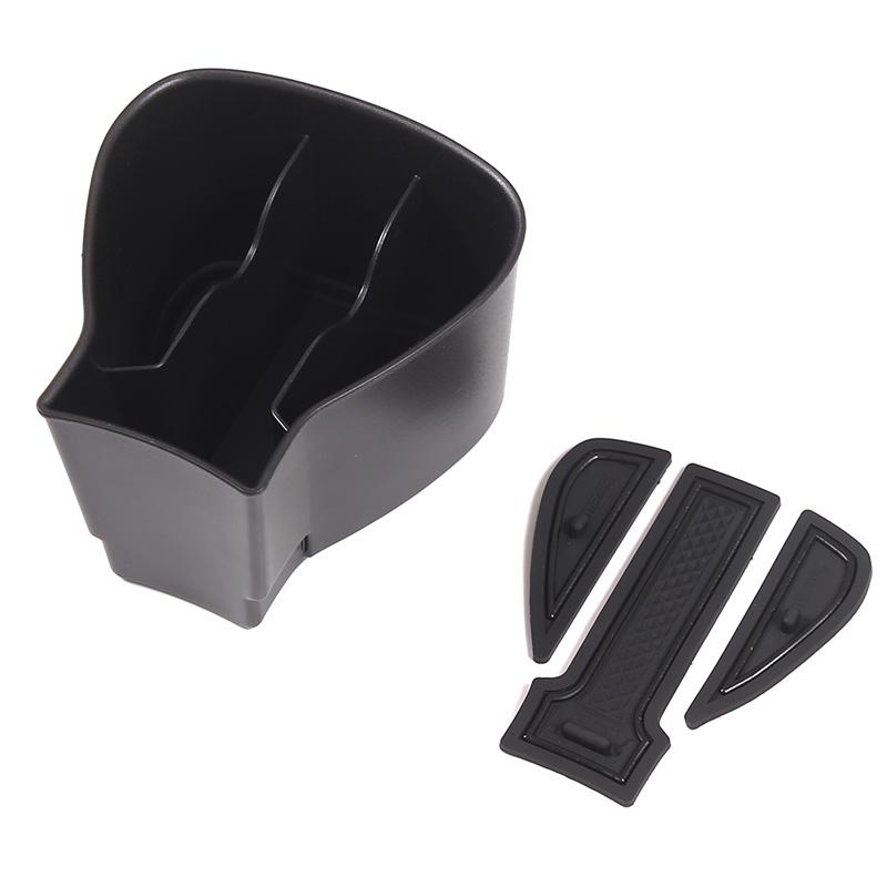 Car Central Control Water Cup Storage Box Organizer Holder for Volkswagen VW ID.3 ID3 ID 3 Interior Stowing Tidying