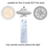 Replacement Remote For E27 Fan Lights With IR Control And Easy to Operate