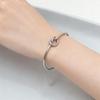 Minimalist Style Love Knot Open Bracelet Personalized Bracelet Bracelet Men And Women Versatile Knot