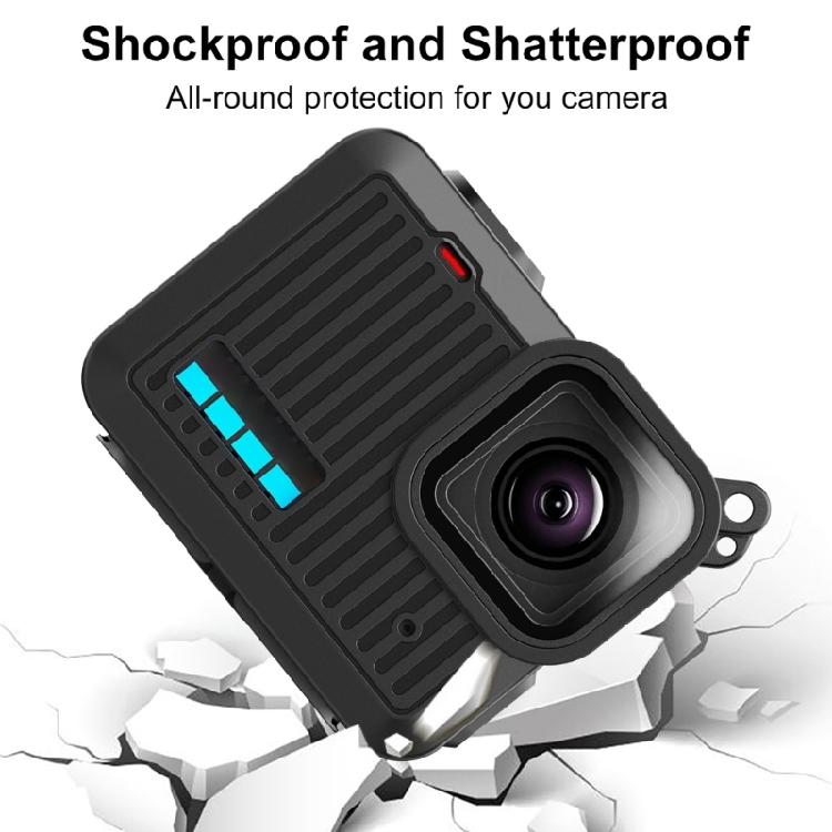 Silicone Case Kit for  Camera  NonSlip Case With Carrying Lanyard Battery Side Cover Full Coverage Housing