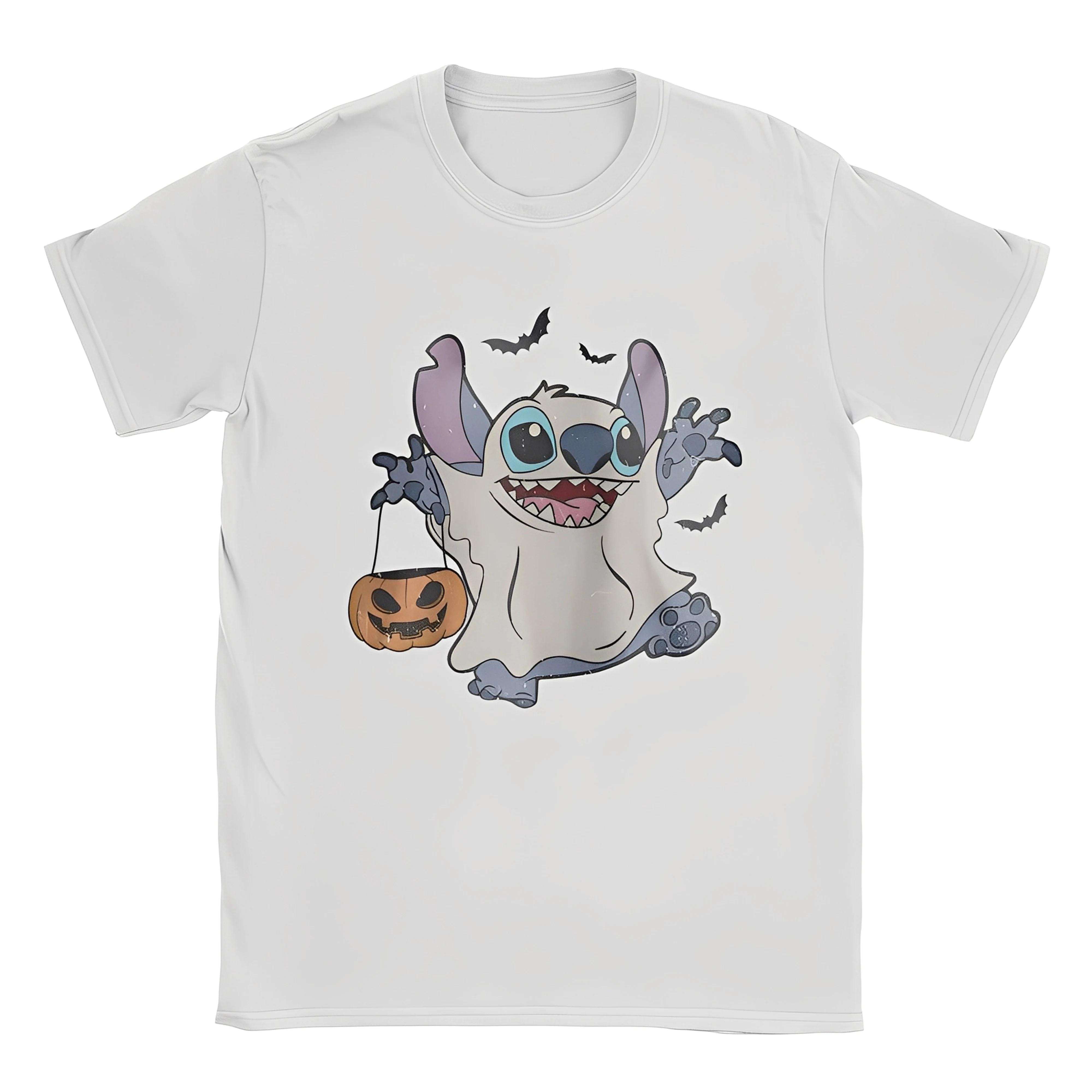 

STITCHKNOT Lilo & Stitch Anime Men s T-shirt, Pure Cotton Short-sleeved, Funny Short-sleeved, Casual and Comfortable Men s Top 2XL