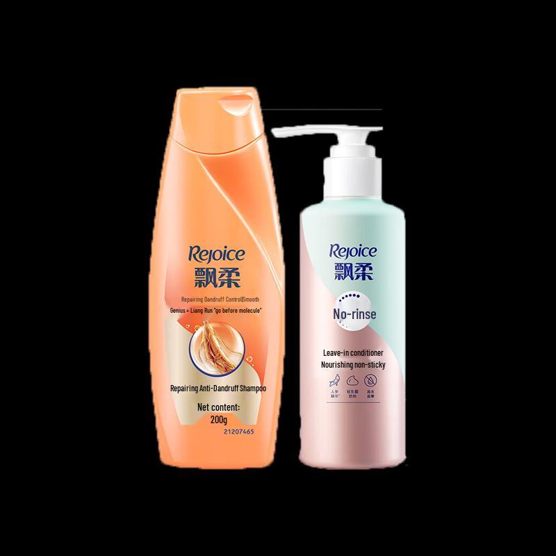 Rejoice Ginseng Nourishing Anti-Dandruff Shampoo & Leave-in Conditioner Set