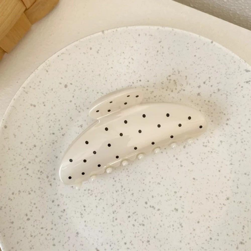 Non-Slip Polka Dot Grip Clip Wave Point Hairpin New Hair Claw