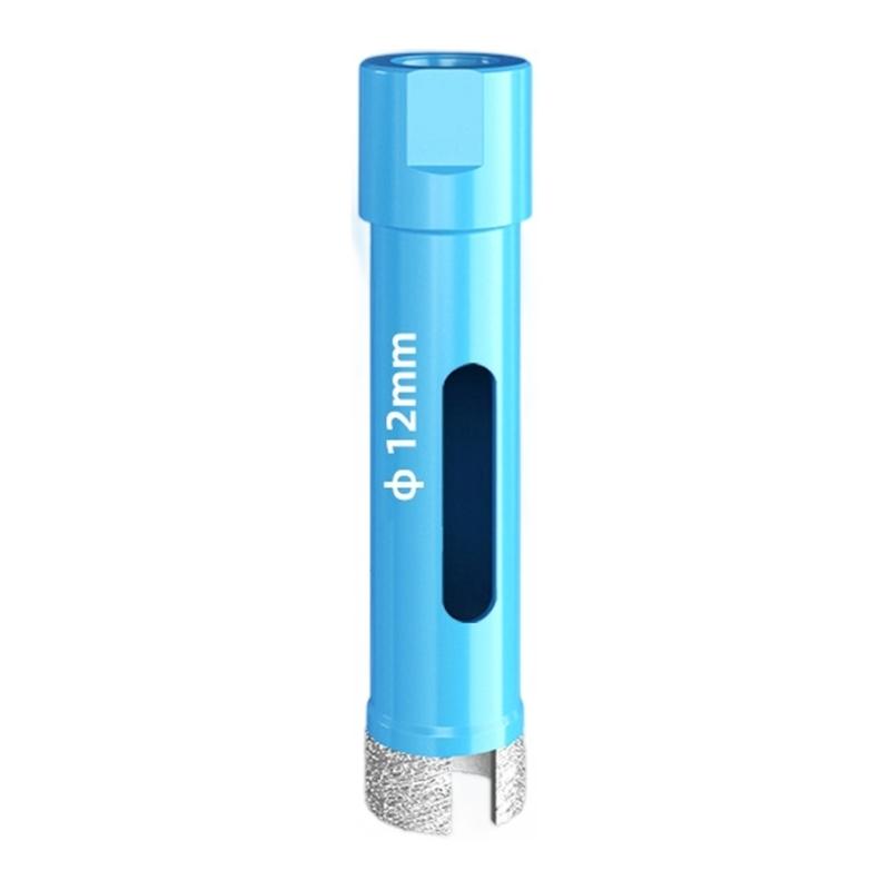 5 Segment Diamantine Coated Hole Opener Drill Bit M10 Thread for Granite Marble Tile Ceramic Smooth Vibration Reduction
