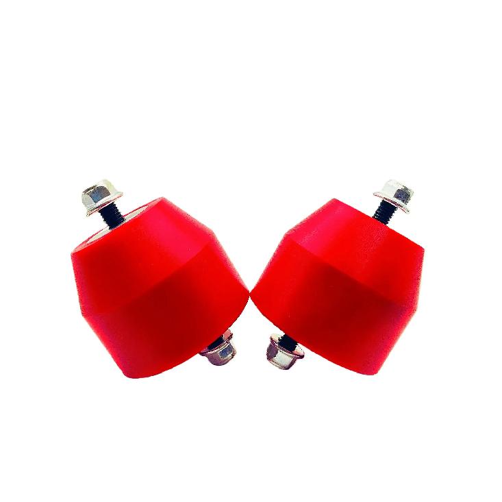 For BMW E36 E46 Compact Z3 Z4 Inline 6CYL RED Polyurethane Engine and Transmission Bracket Bushings 2-piece and 4-piece Set