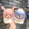 Adjustable Children Baseball Hat Breathable Cartoon Animal Cap Dog Baby Sunscreen Hat  Summer