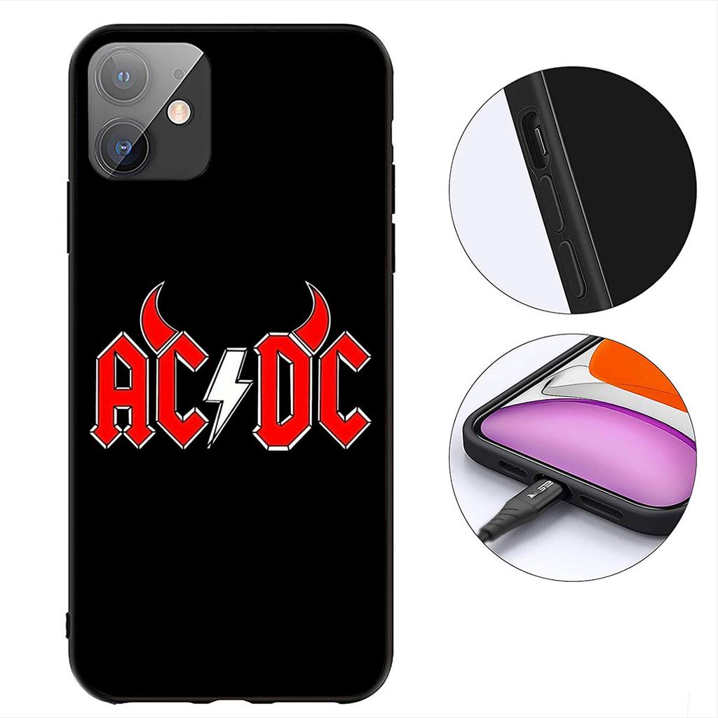 A-Acdc Poster Handyhülle für Samsung Galaxy A06 A05 A14 A50 A51 A52 A12 A13 A23 A70 A07 A25 A26 A72 A56 Hülle Case