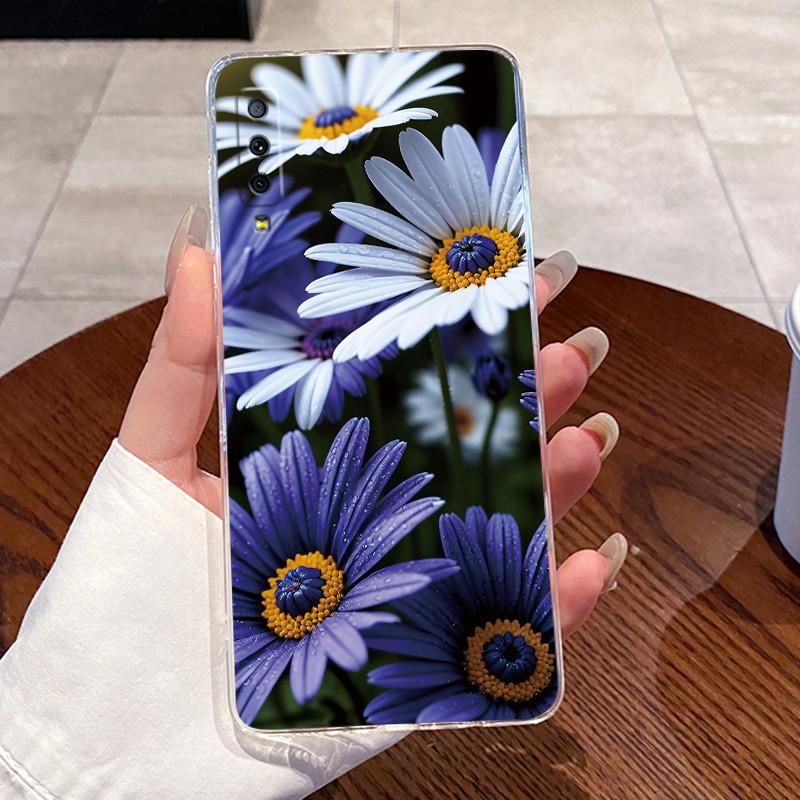 Fodral För Samsung Galaxy A7 2018 A705F / A70 A750F Lyxigt Drake Söt Cool Pojkar Flickor Genomskinligt Mjukt Silikon TPU Telefonfodral