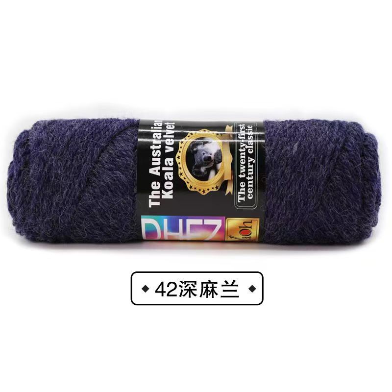 100G Wool Blended Koala Fleece Hand-knitted Medium Thick Yarn Rod Needle Thread Jacket Scarf DIY Knitting&Crocheting
