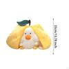 Collectible Pear Duck Plush Doll with Zipper for Children and Adults