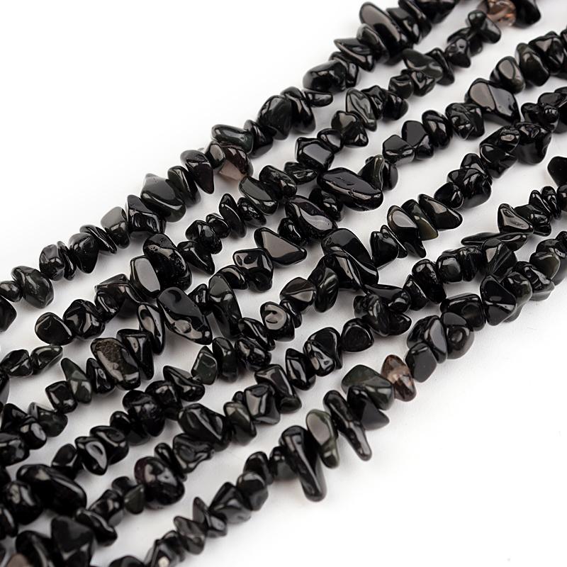 Natural Stone Beads Irregular Crystal Aquamarines Amethysts Gravel Chips Beads For Jewelry Making DIY Bracelet Necklace Accessor