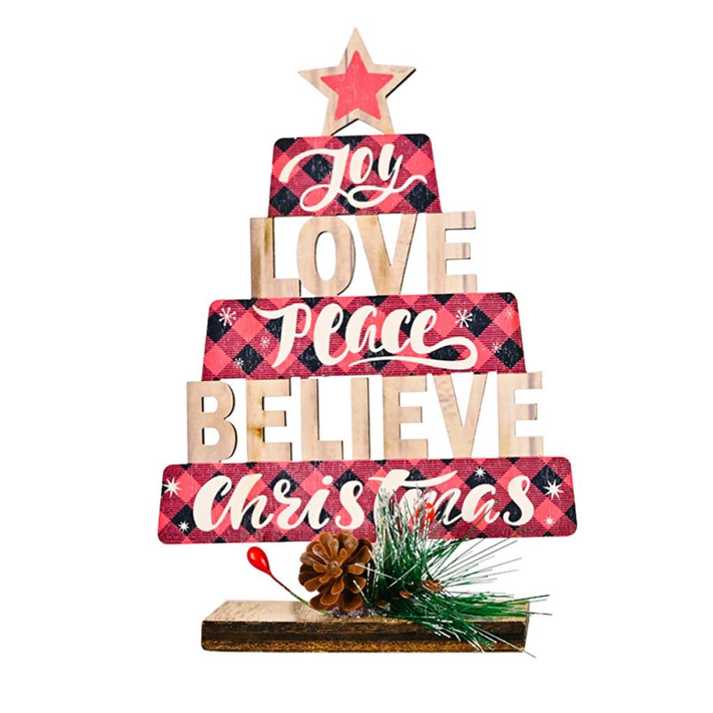 Christmas Tree Decoration Prop Interesting Tabletop Decor Scene Layout DIY Xmas Decoration Festival Adornment Holiday Ornaments