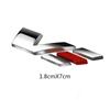 1.8x7cm/2.3x5.8cm Metal Emblem Car Sticker suitable for Cadillac Sport V Logo XT4 XT5 XT6 CT4 CT5 CT6 Performance Logo Stickers