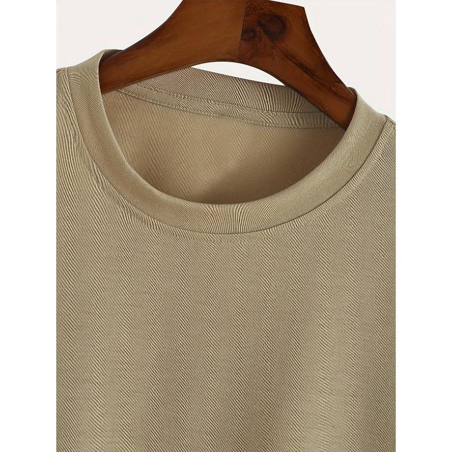Herr 100% bomull sommar lös passform vardaglig New York-tryck rund hals kortärmad T-shirt topp O-hals Pactwork Vardags-T-shirt