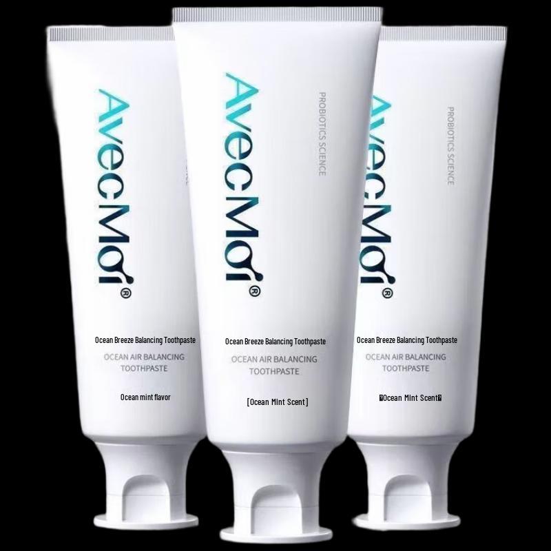 Avec Moi Ocean Breeze Probiotic Whitening Toothpaste