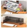 Computer Monitor Stand Elevated Hollow Cooling Laptop Rack Desktop Storage Holder Home Office Desk Computer Keyboard Organizer