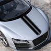 Pegatinas de rayas simples a la moda para decorar el capó, deporte de Motor, carreras, piezas de automóvil divertidas y creativas