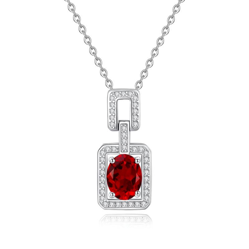 

S925 Sterling Silver perfume Bottle Necklace Women s European and American Style Luxury High Sense Natural Crystal Fashion Gift 925 silver