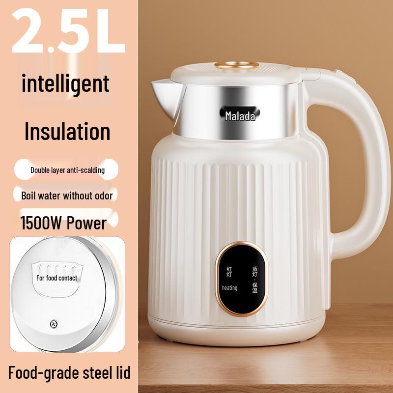 

Електричний чайник Wanlida з нержавіючої сталі великої ємності з автоматичним вимкненням Electric Kettle