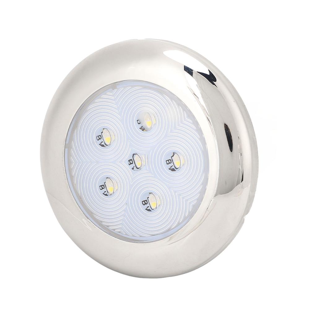 12V Led RV Ceiling Dome Light White Blue Light Waterproof Boat Cabin Lights for Car RV Boat Yacht