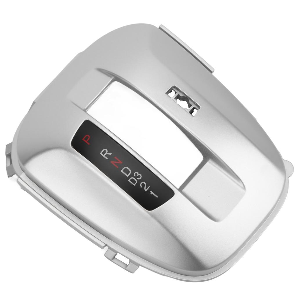 Gear Shift Box Panel Trim Frame Cover Center Console Panel Cover for Acoord Crosstour Silver White